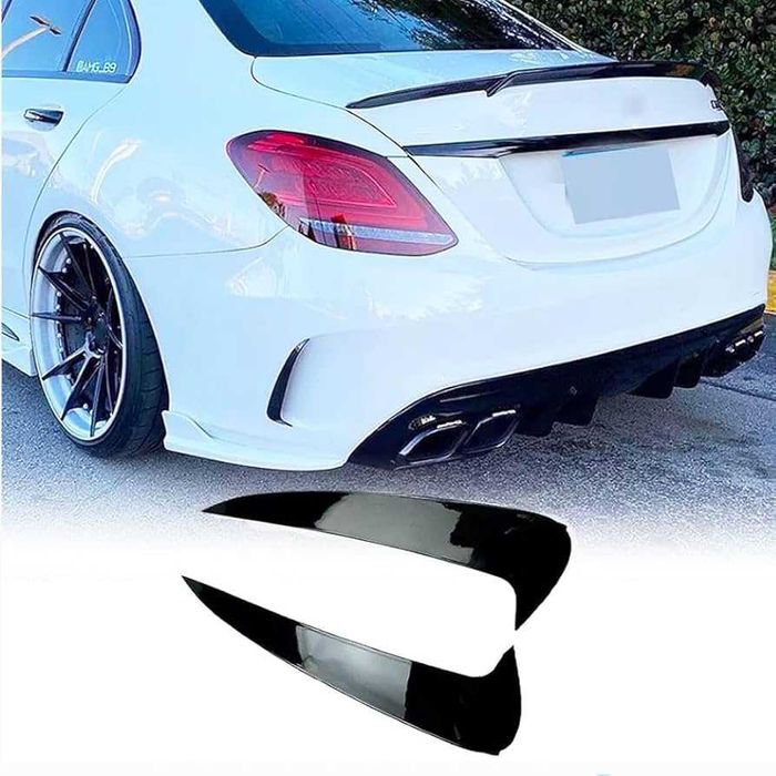 Ornamente Splitere Flapsuri Bara Spate Mercedes C Class W205 AMG