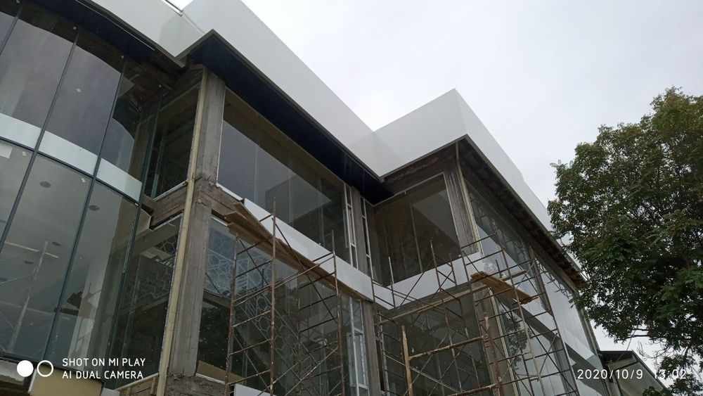 Алюкабонд мантаж alikafon #alukabond fasad