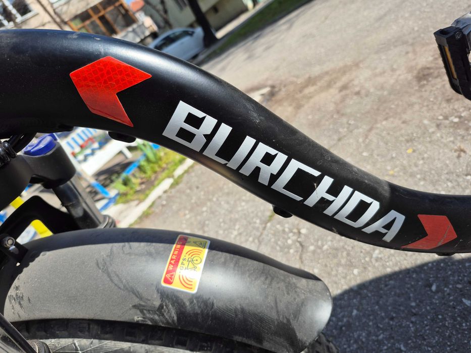 Сгъваем електрически велосипед BURCHDA KF 9 BLACK 960 W 48 V 20 AH