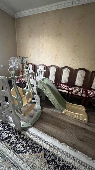 Качеля и горка для детей