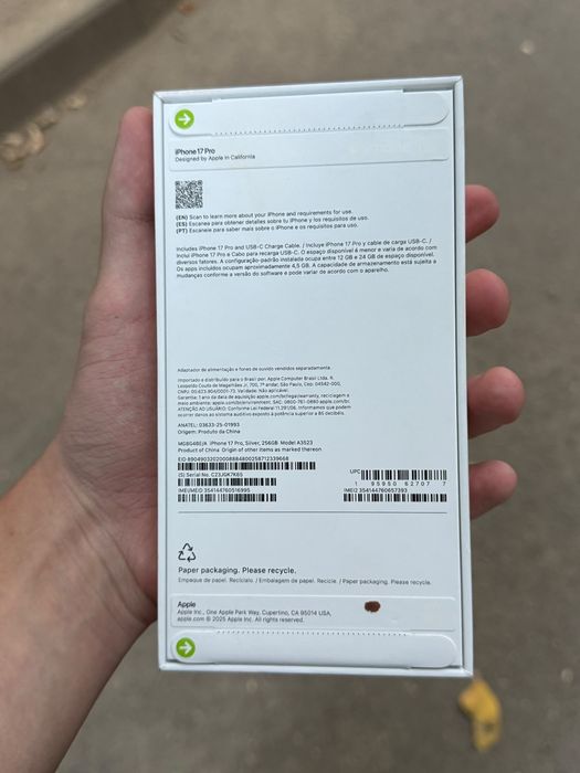 Продам iPhone 17 Pro 256gb