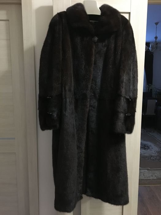 Норковая шуба б/у