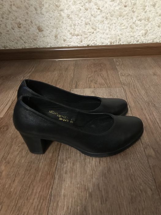 Туфли кожаные