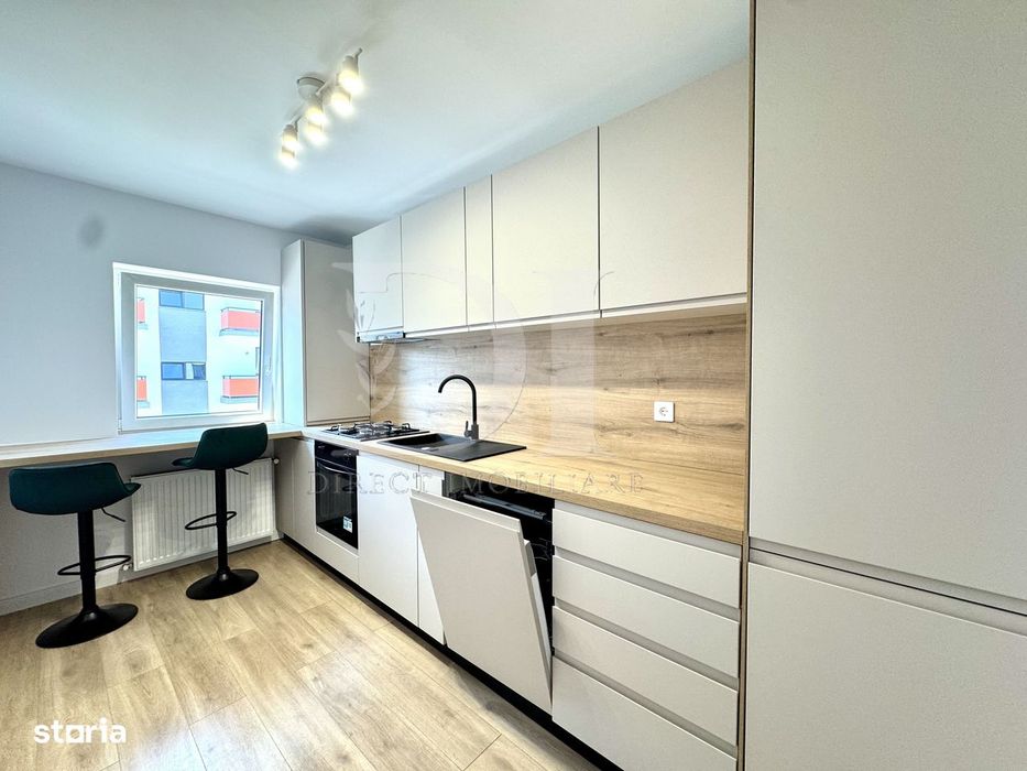 Apartament de 2 camere | la cheie | bloc 2024 | Zona Terra
