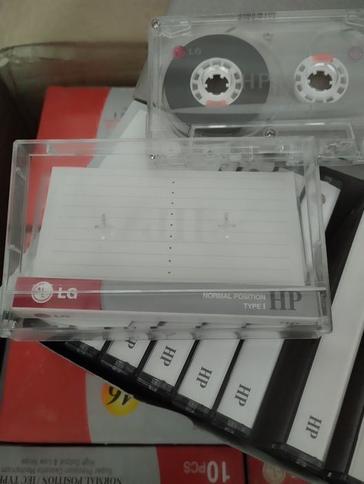 Аудио касеты LG новые