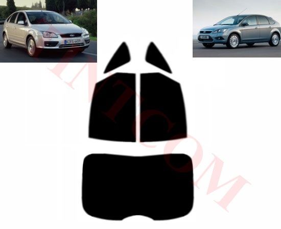 Ford Focus (5 врати, хечбек, 05 - 11) - Фолио за затъмняване на стъкла