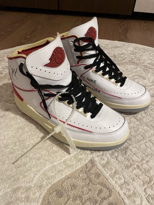 40 Nike air jordan 2 higt retro x off white