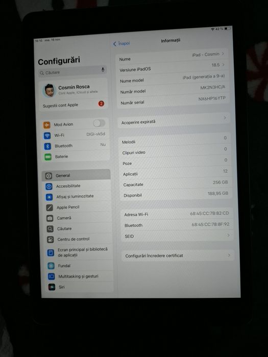 Ipad (9th generation) wifi 256GB