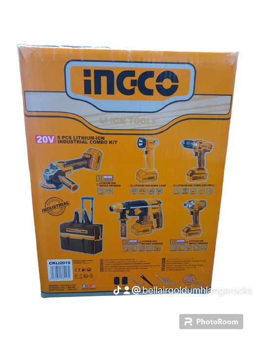 Набор INGCO инструмента CKLI2019 индустриал 20М.5шт