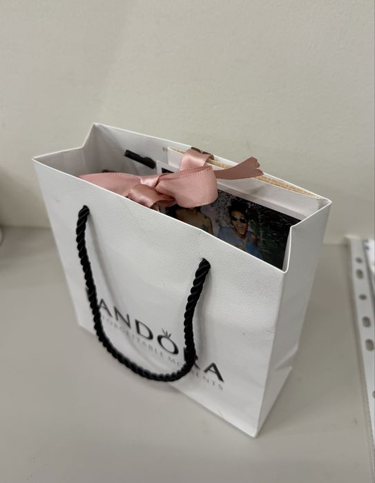 PANDORA,сережки серебро