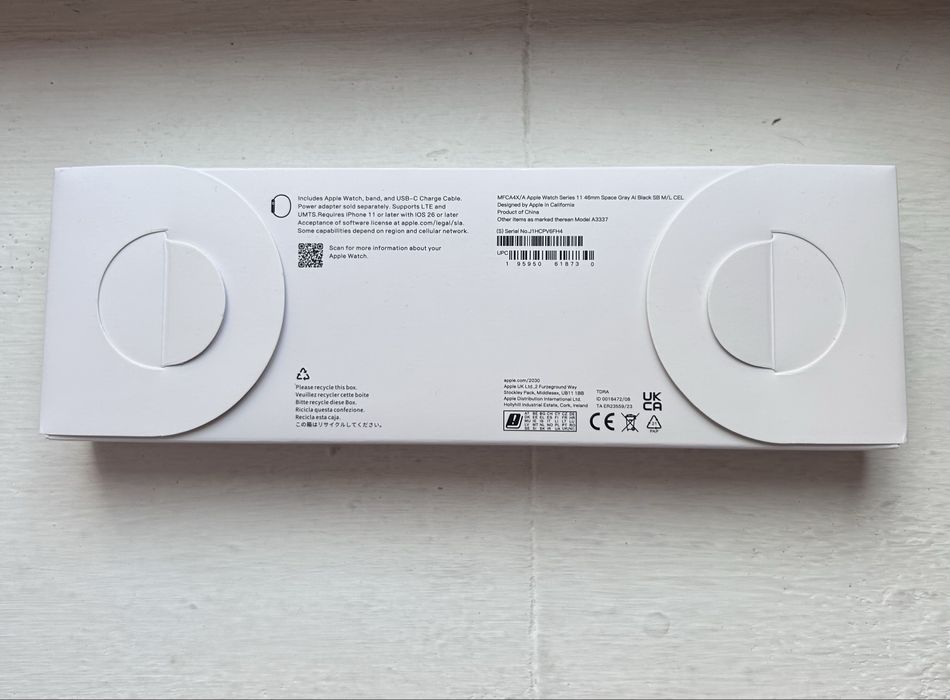 Apple Watch Series 11 Midnight 46 MM