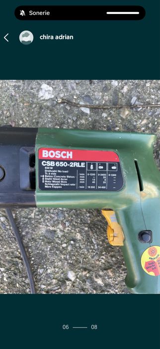 Masina gaurit percutie Bosch