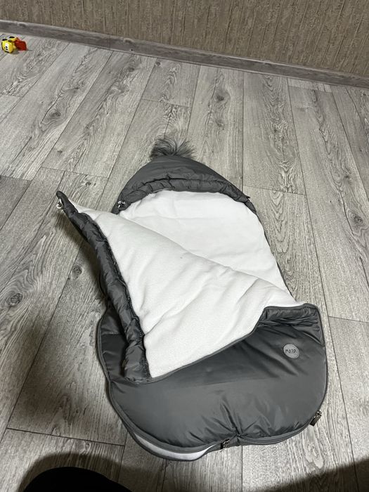 Зимний конверт для новорожденного