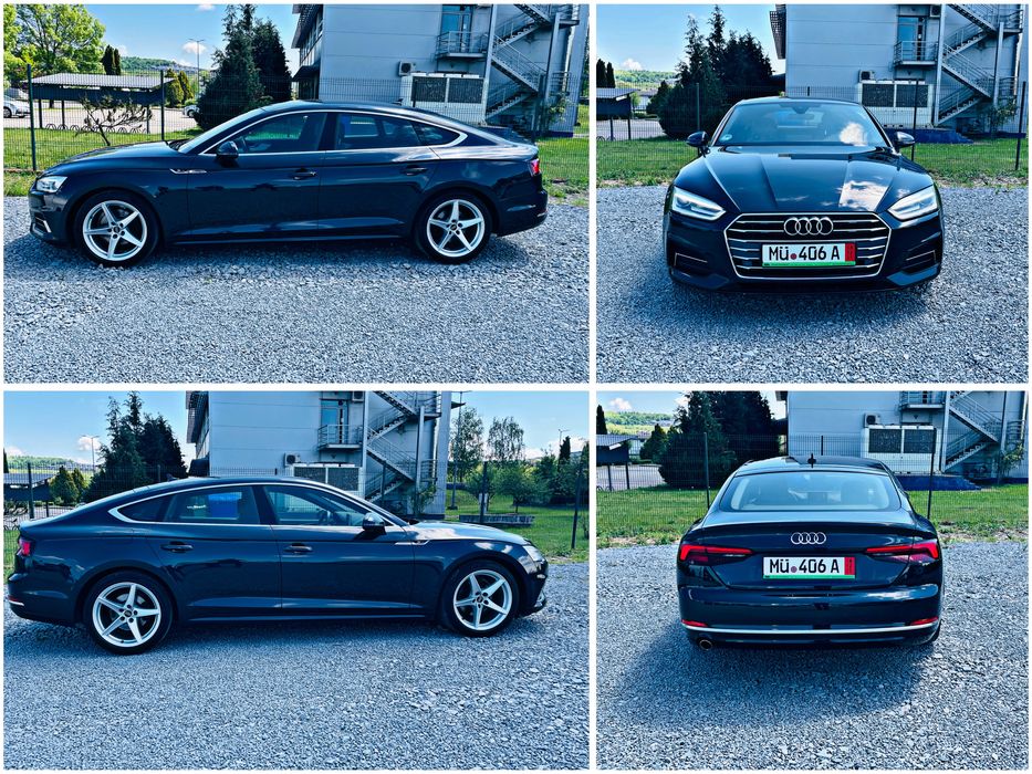 Vand Audi A5 2018 S-Line 2.0tdi automat virtual cockpit led piele navi inc scaune lane assist pdc tempomat