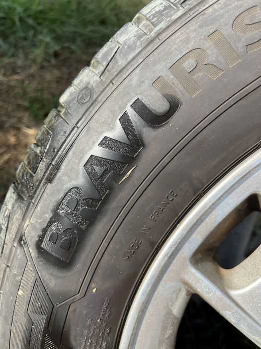 Roți 5x100 cu anvelope 195/65R15 DOT0922