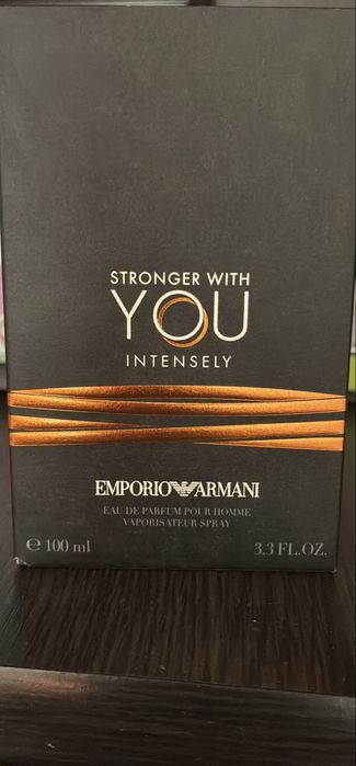Armani stronger with you intenslely