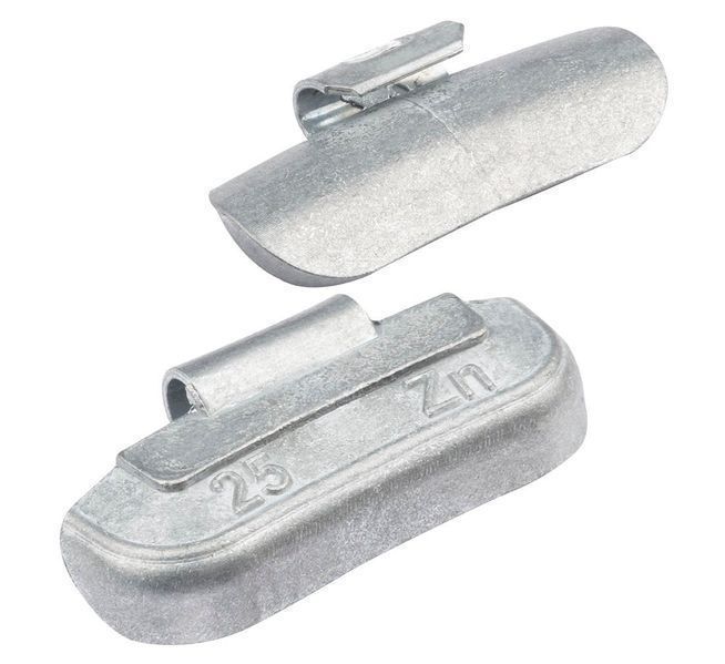 Тежести за баланс на гуми, 25 гр., 100 бр.