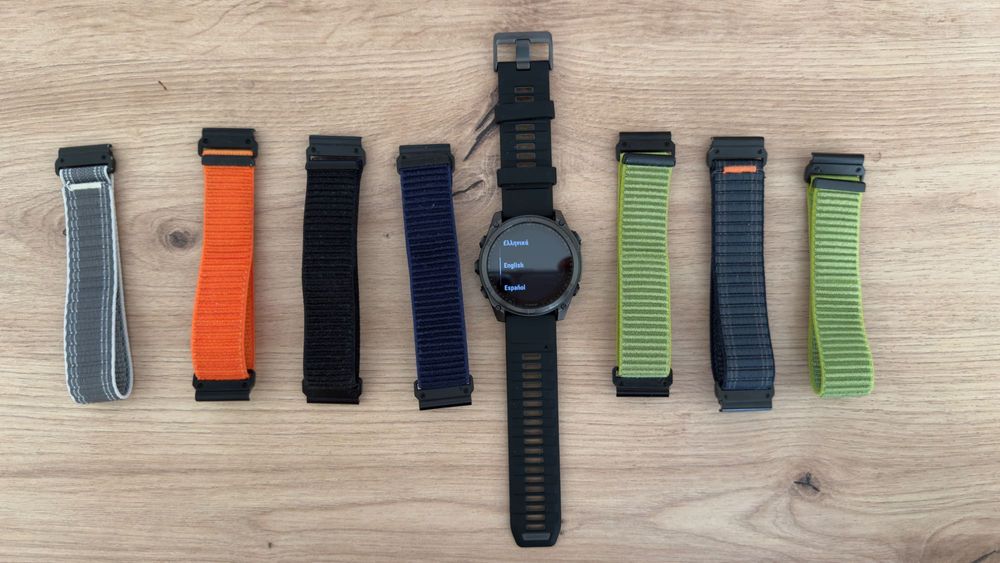 Garmin Fenix 8 51mm Solar Sapphire + 7 каишки