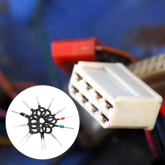 Комплект от 41 бр. инструменти за изваждане на пинове от букси