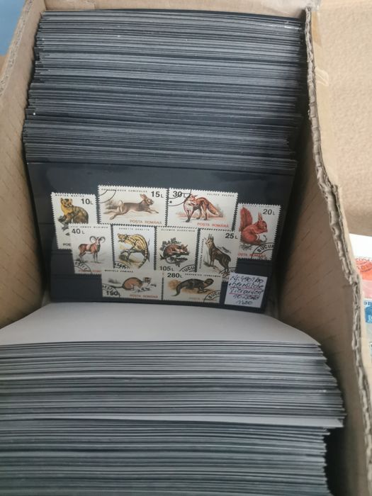 Timbre romanesti, colecție mare