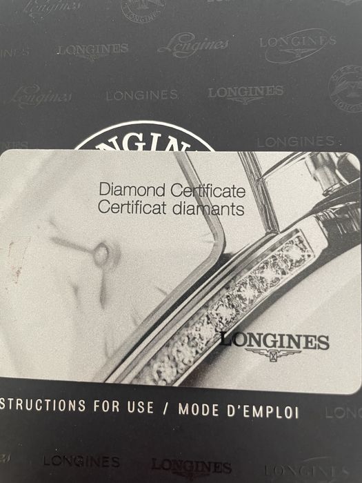 Longines часы с бриллиантами