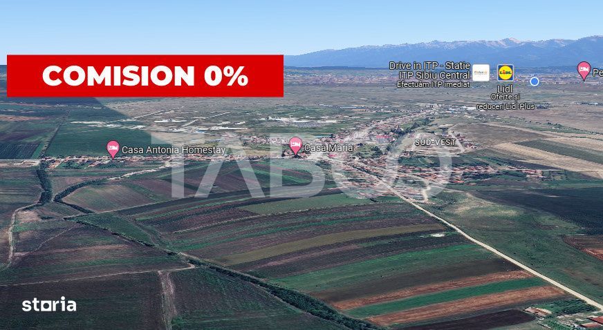 Oportunitate investitie Comision 0%  28000 mp in Sura Mica Sibiu
