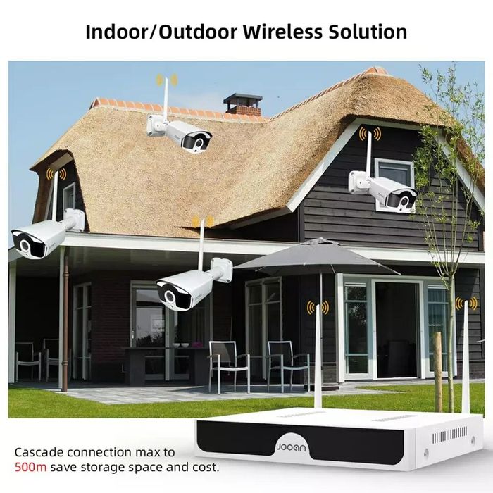 KIT 4 camere cu microfon încorporat de Supraveghere Wireless ,3Mpx,Nou