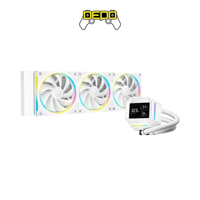 Водяное охлаждение от DeepCool - LM360 Black and White