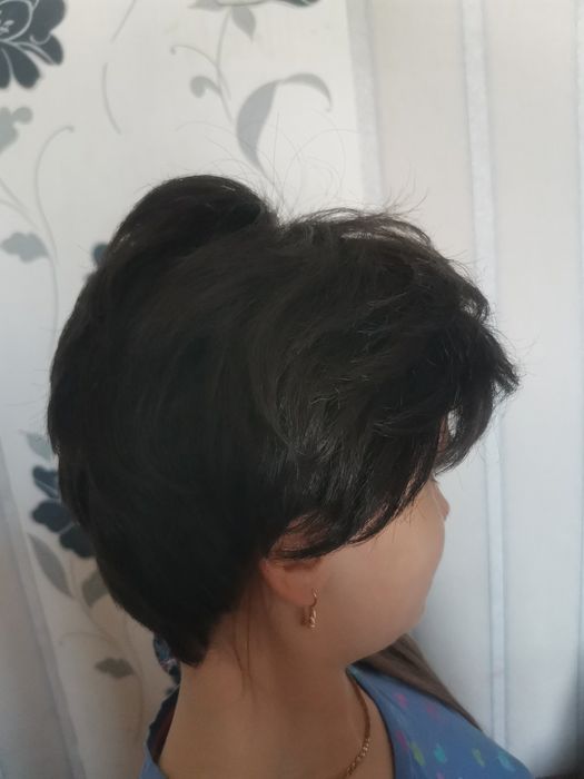 Парик, шатен, короткий