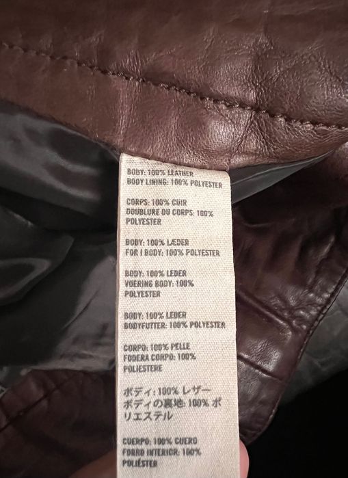 Fustă piele naturală