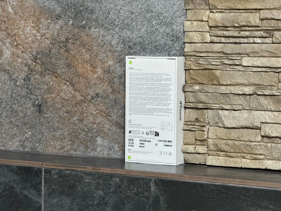 Iphone 15 5G 128GB Black/ Nou, Sigilat