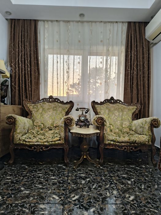 Canapea cu două fotolii ( salon în stil Ludovic /vitange \ baroc) mobilier antic!