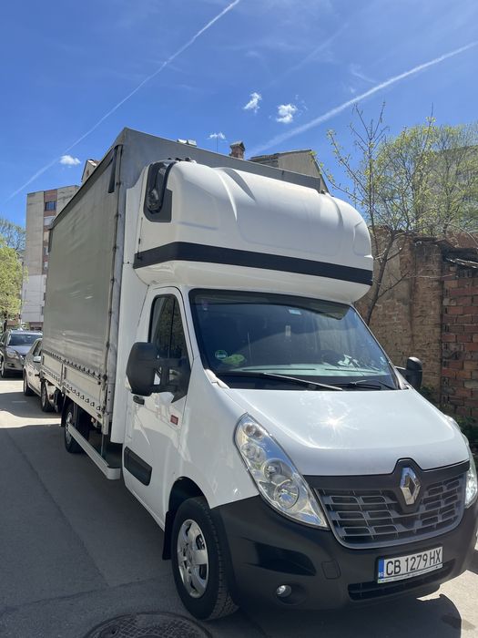 Продавам Renault Master – 2019 г., падащ борд, брезент