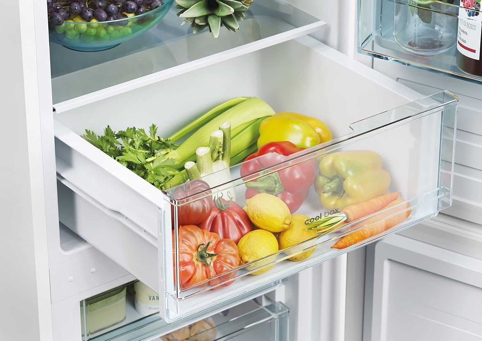 Нов хладилник/фризер CANDY CCT3L517EW, Low Frost, 260 л, 176 cm