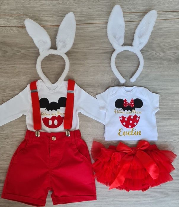 Fustițe și tricou personalizat