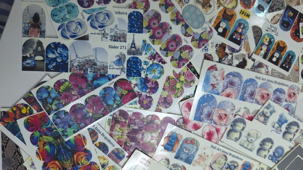 Слайдеры для маникюра