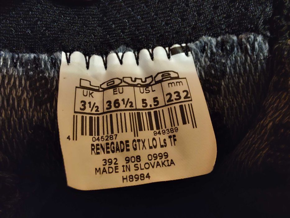 Lowa Renegade Gore Tex-дамски обувки №37