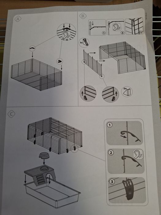 Голяма клетка за гризачи,зайче,морско свинче, таралеж