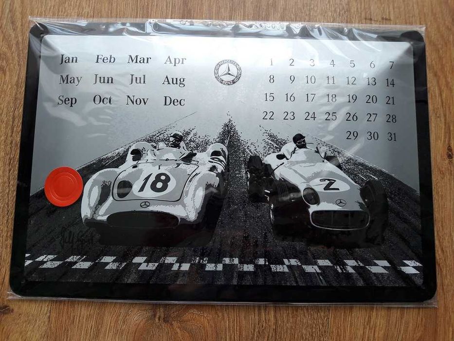 Calendar aluminiu - produs nou