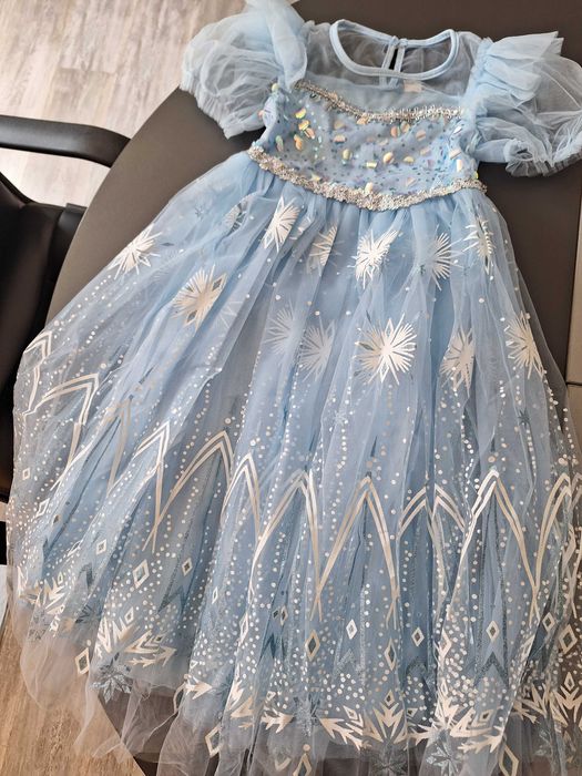 Нова прелестна детска рокля р-р 130