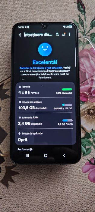 Vînd două telefoane Samsung a34 și honor magic 7lite
