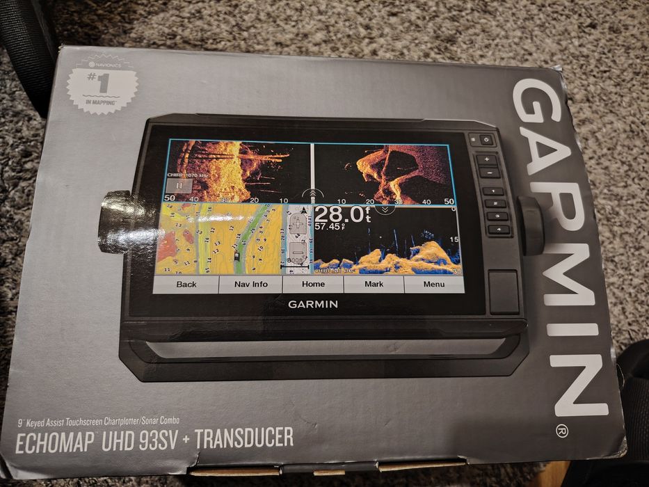 Сонар Garmin Echomap UHD 93 SV +сонда