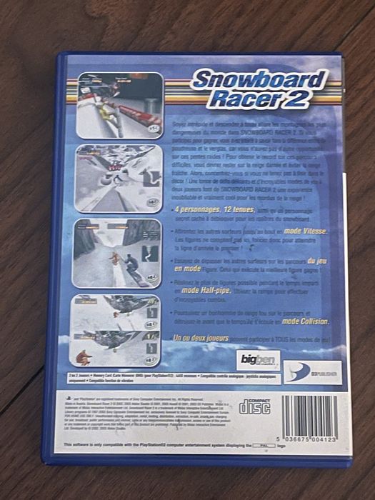 Snowboard Racer 2• Play station 2