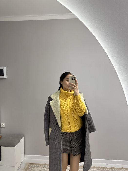 Пальто,юбка шорты,жемпир