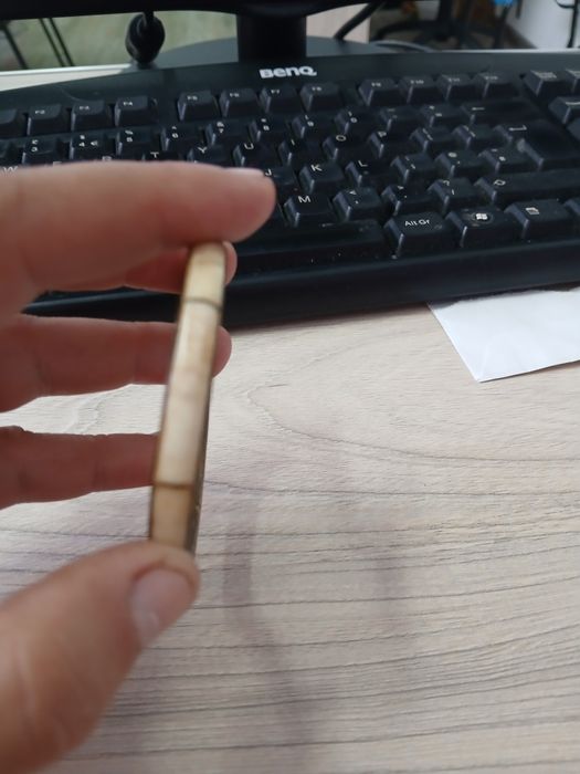 Vand bratara din fildes si alama
