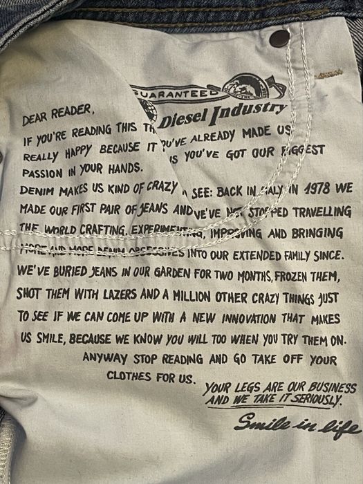 Blugi barbati Diesel marimea M