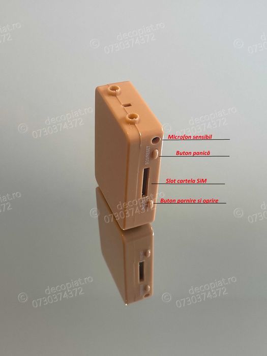 Cutiuta GSM +Casca Japoneza MC-3500 -Casti Fara Fire Usor de utilizat