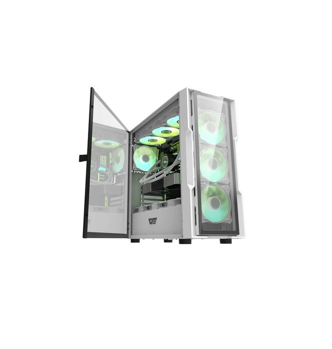 ' Корпус для ПК darkFlash AIR NOVA WHITE (E-ATX, Без вентиляторов)