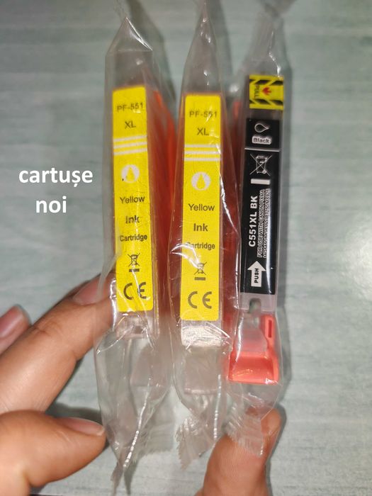 Cartuse compatibile pt. Canon IP 7250 si alte modele (nou si folosit)