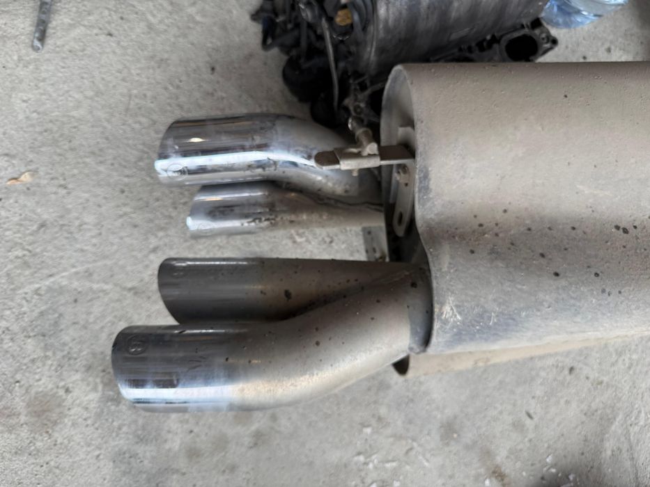 Глушитель задние банки бочки брабус brabus